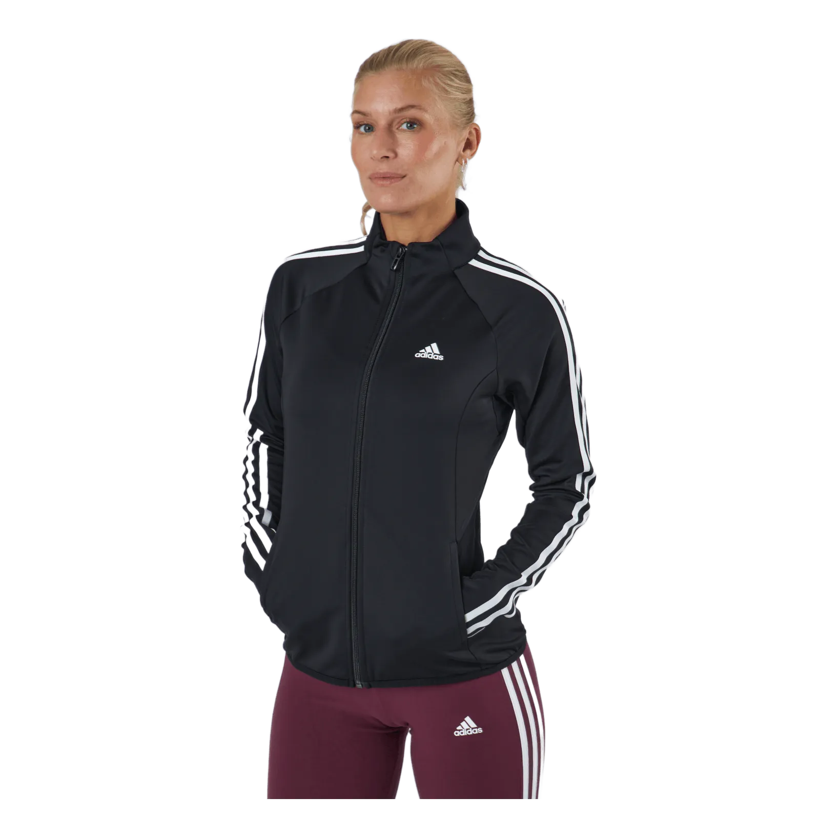 3-Stripes Track Jacket Black / White