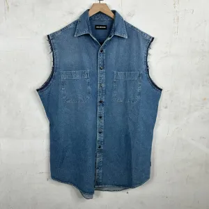 Balenciaga Denim Vest Shirt