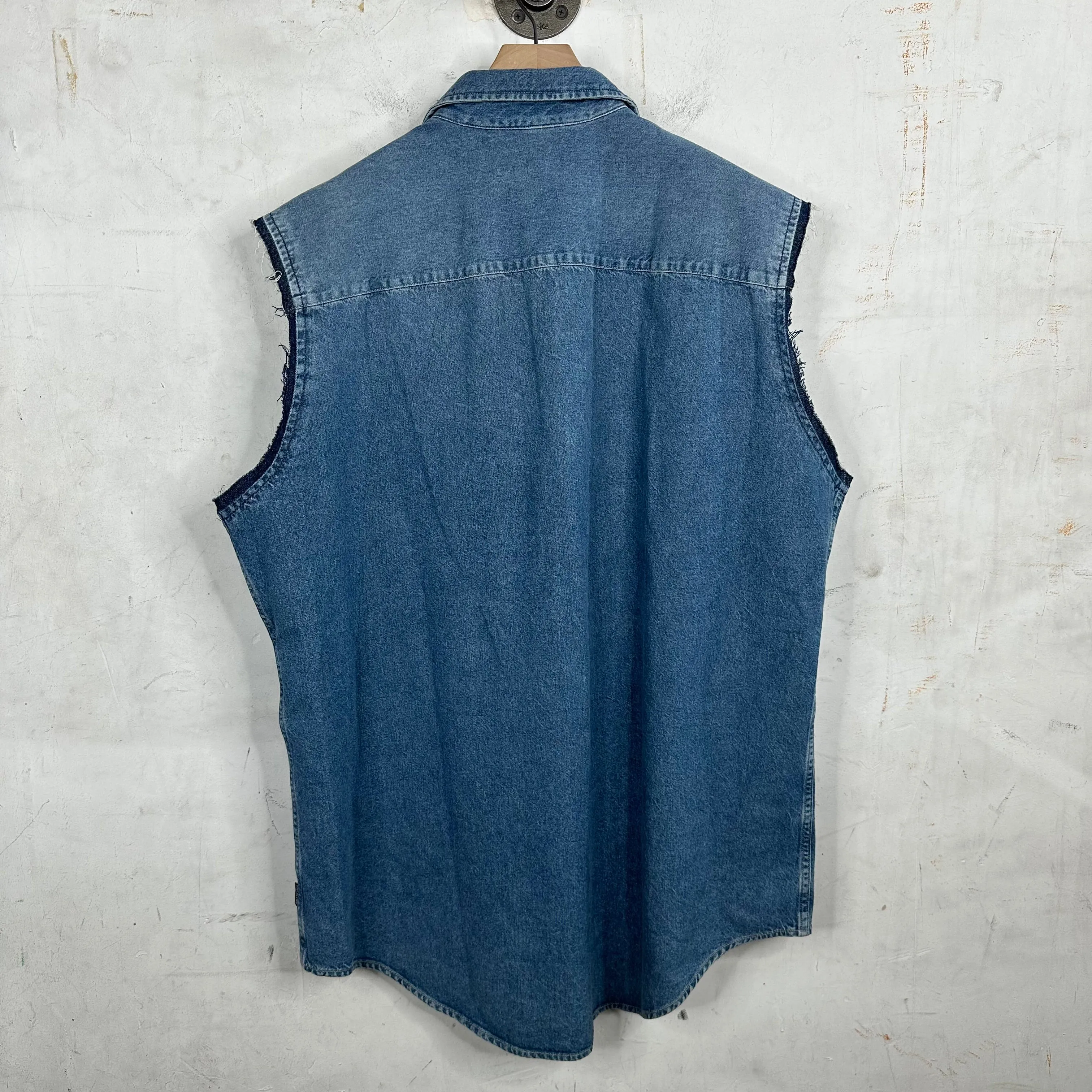 Balenciaga Denim Vest Shirt