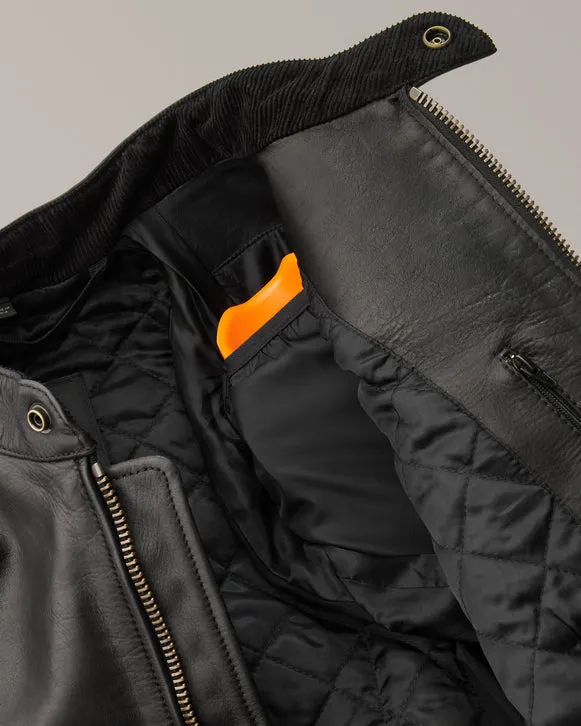 BELSTAFF VANGUARD LEATHER MOTORCYCLE JACKET