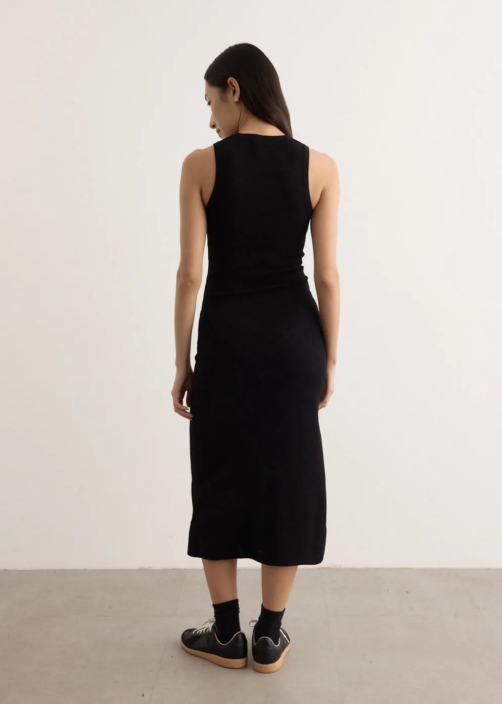 Castle Intarsia Knit Dress