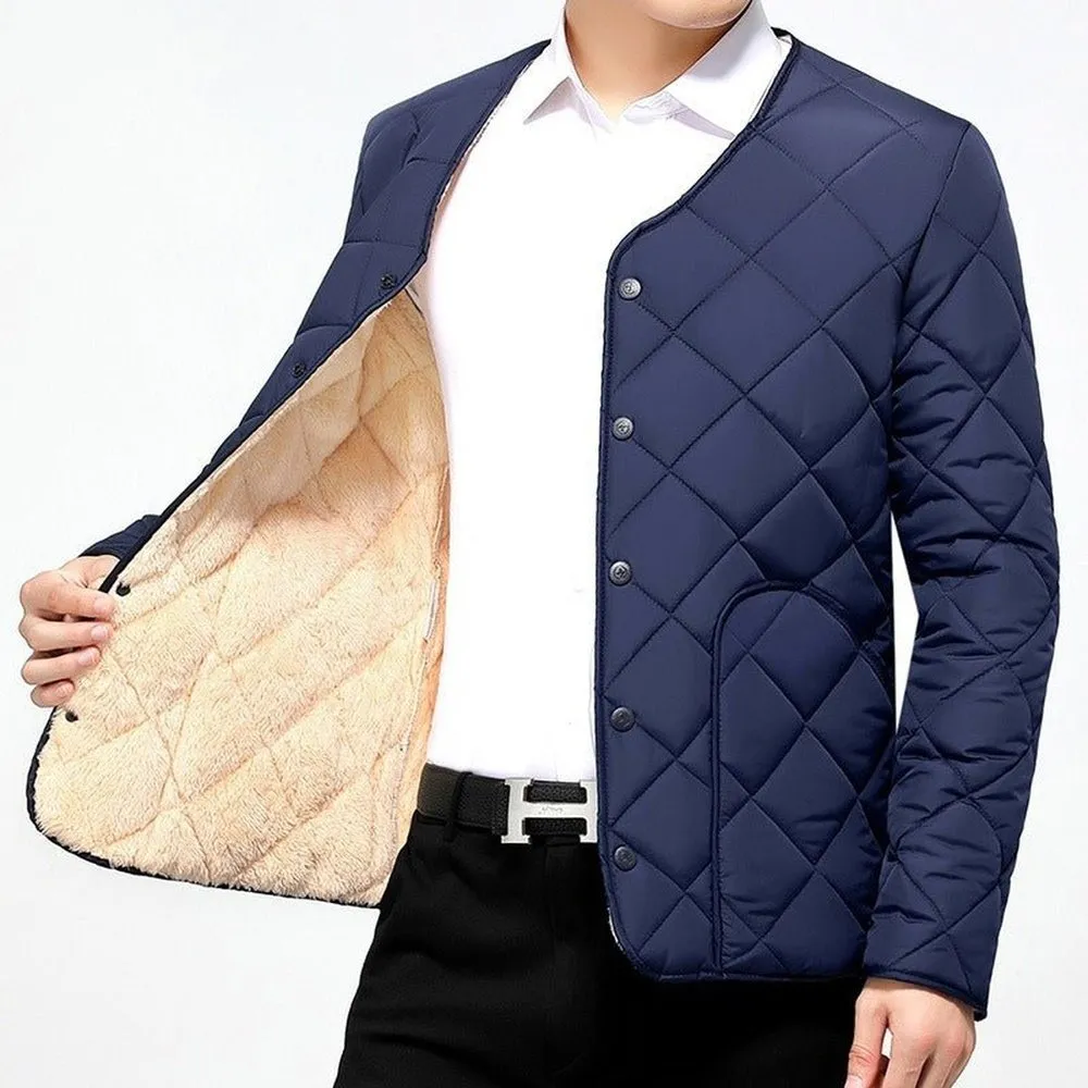 Close Fit Cotton Padded Jacket