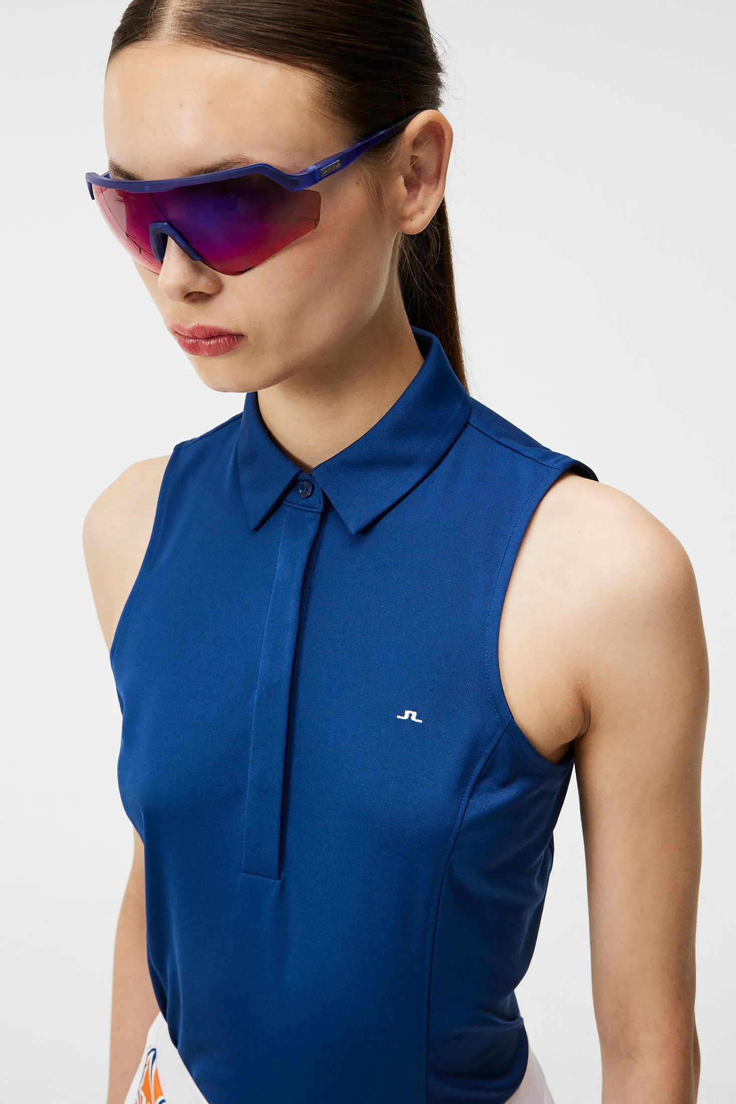 Dena Sleeveless Top / Estate Blue