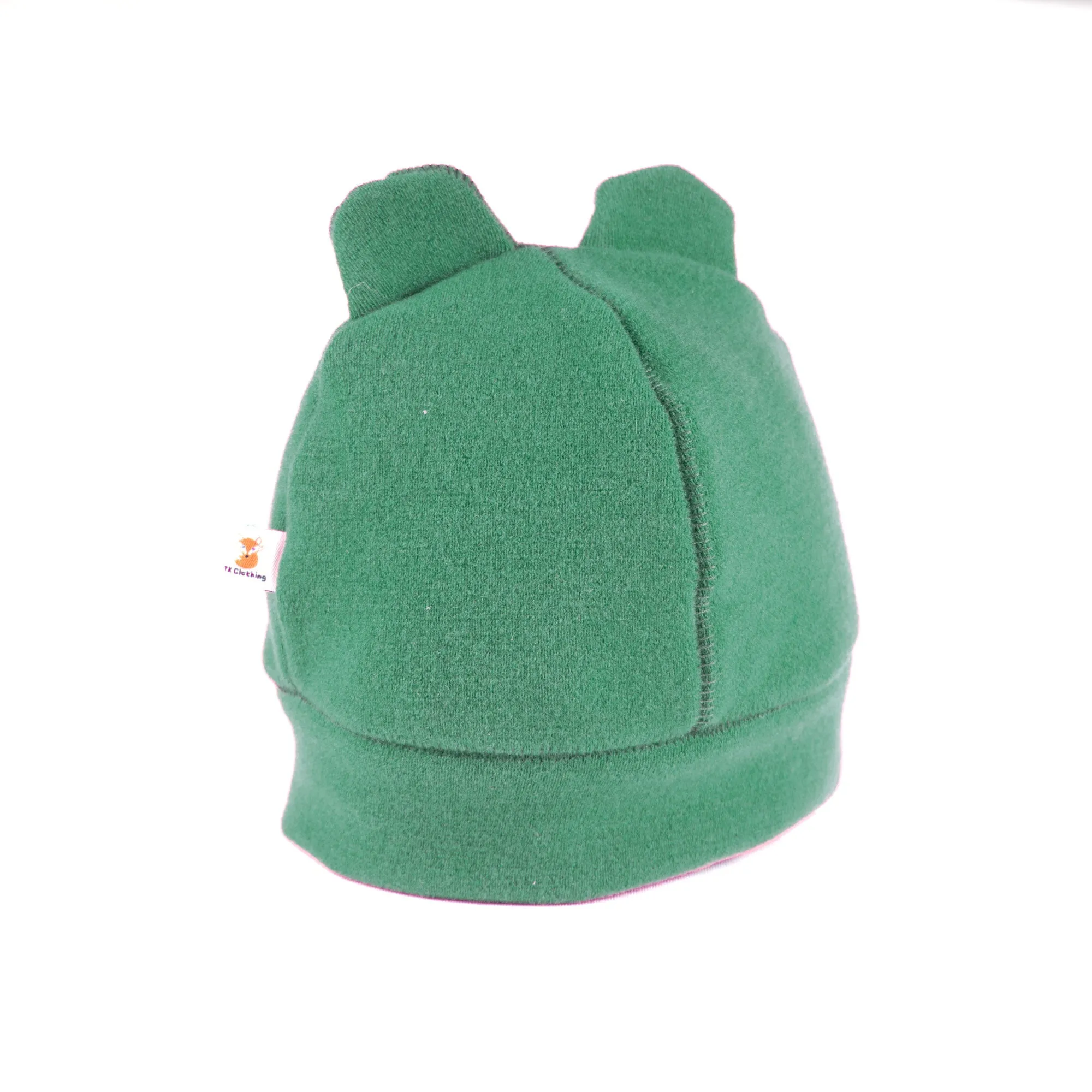 Felted Organic Merino Winter Bear Hat
