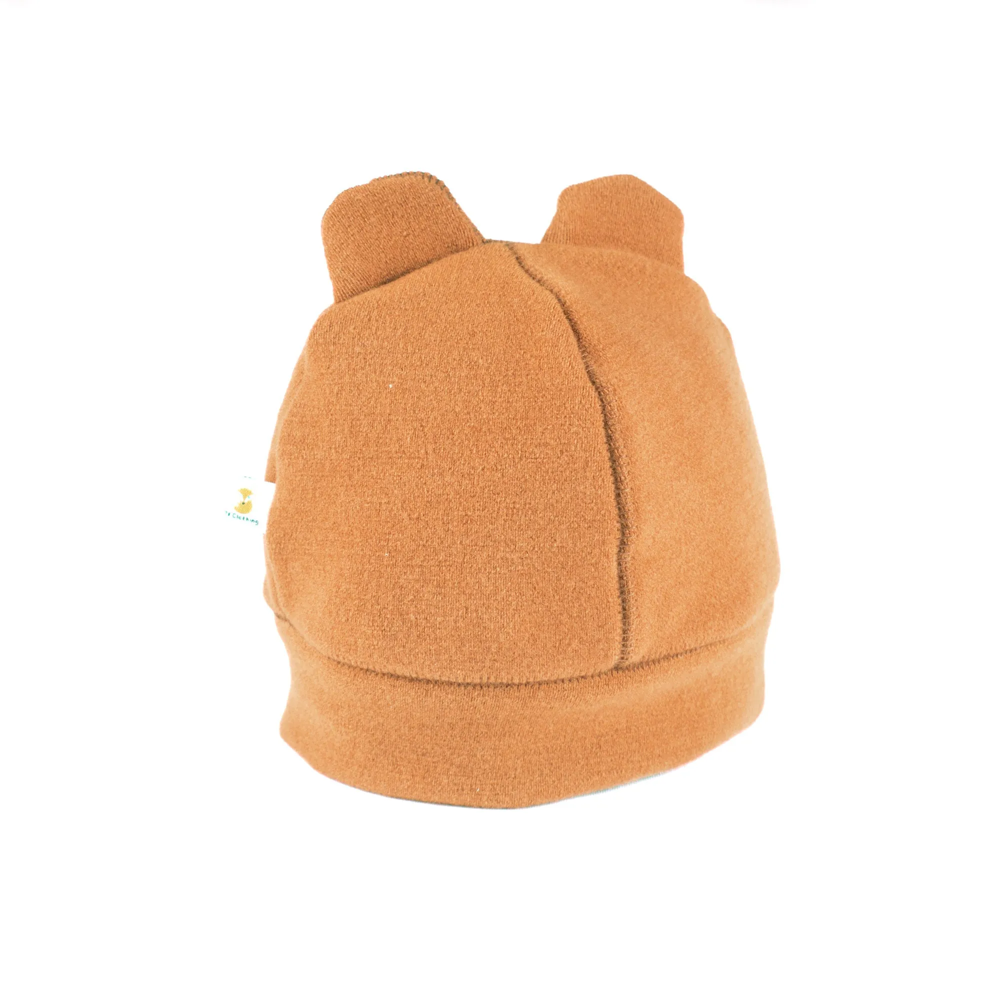 Felted Organic Merino Winter Bear Hat