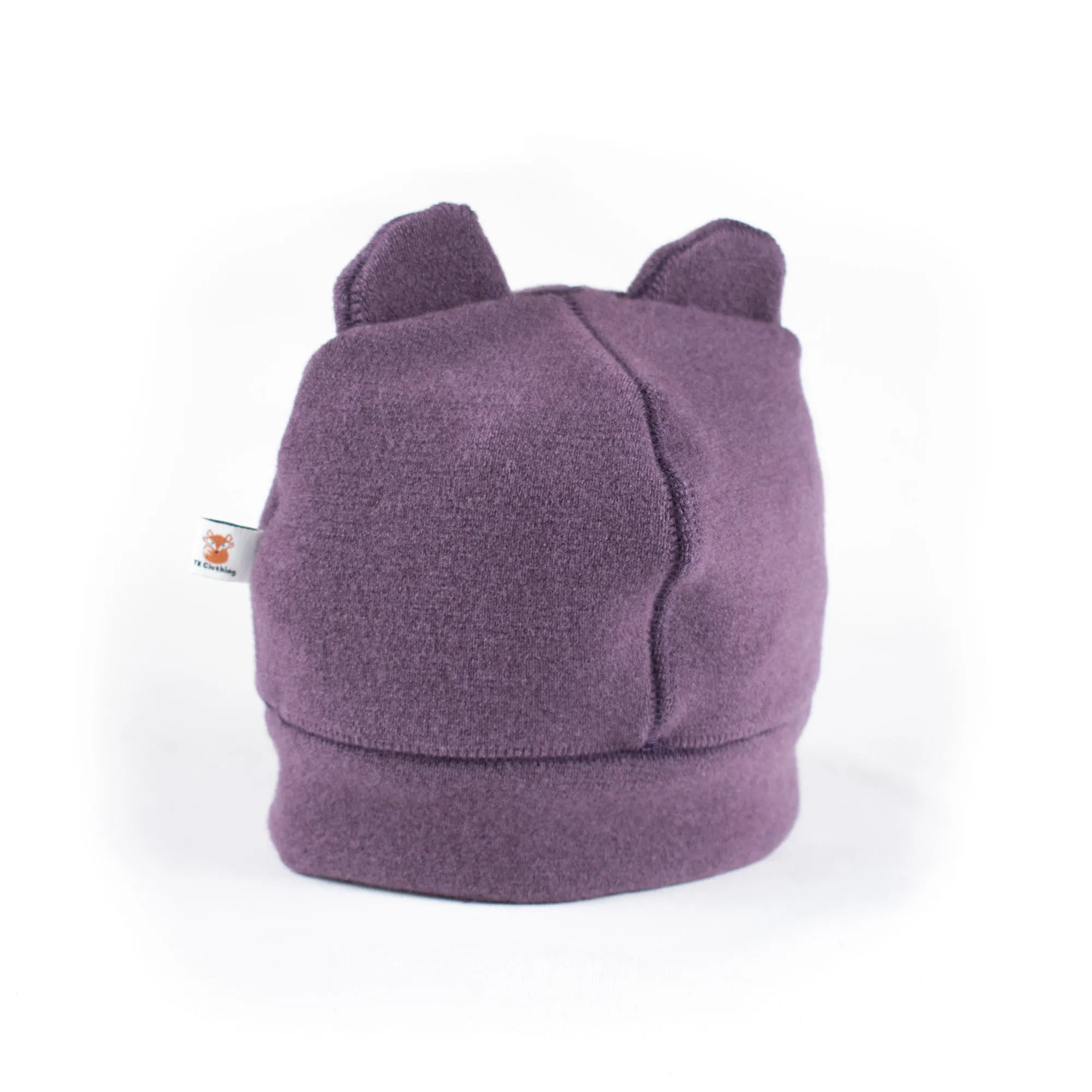 Felted Organic Merino Winter Bear Hat