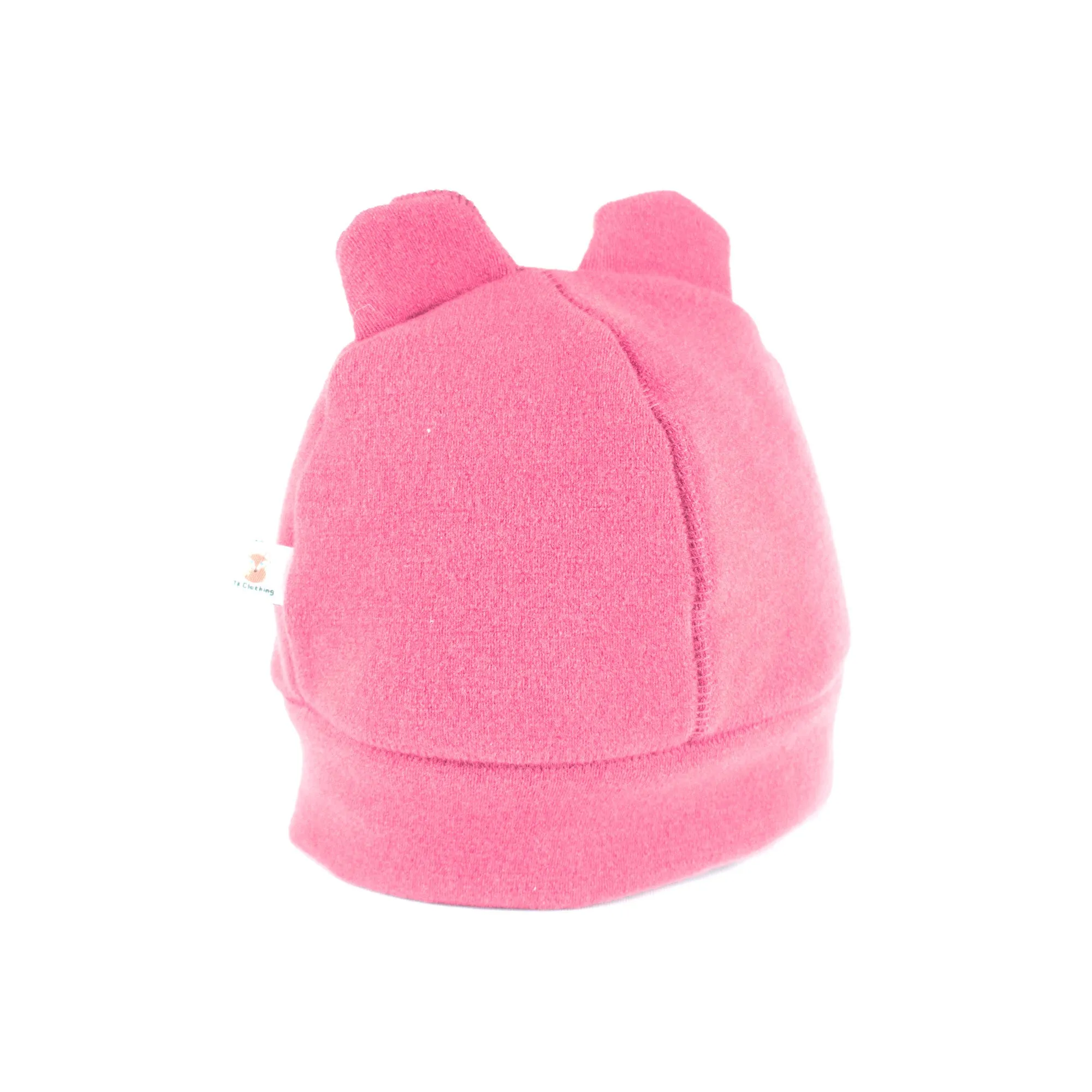 Felted Organic Merino Winter Bear Hat