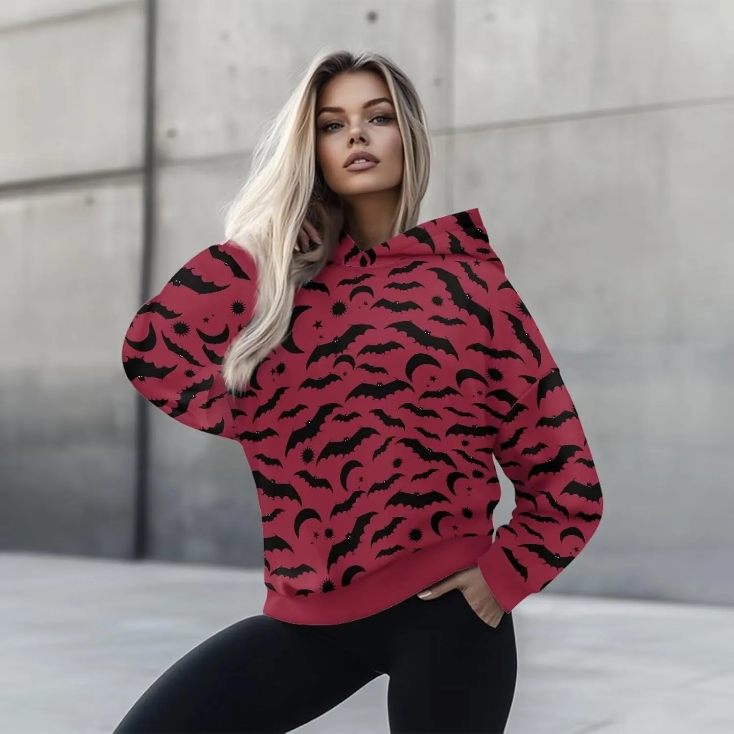 Hoodies for Women Casual Long Sleeve Tops Oversized Sweatshirt Track Jackets Loose Pullover Sweaters Fall Clothes