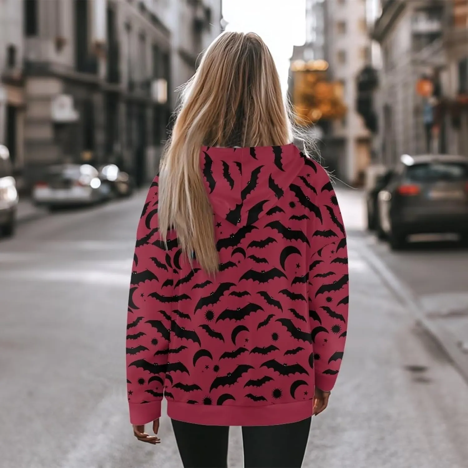 Hoodies for Women Casual Long Sleeve Tops Oversized Sweatshirt Track Jackets Loose Pullover Sweaters Fall Clothes