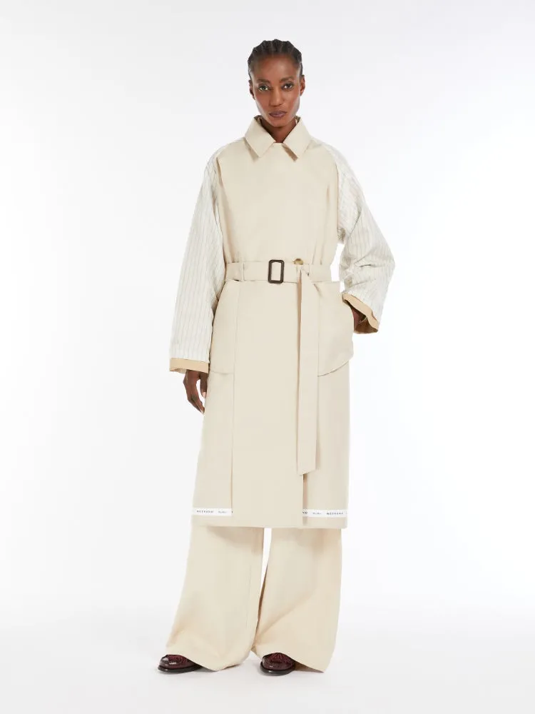 ice reversible trench coat