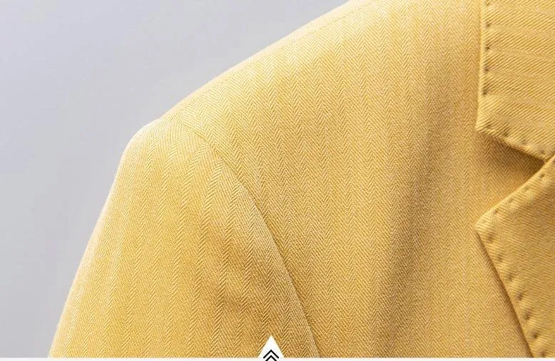 Men Blazer -  1-Button Business