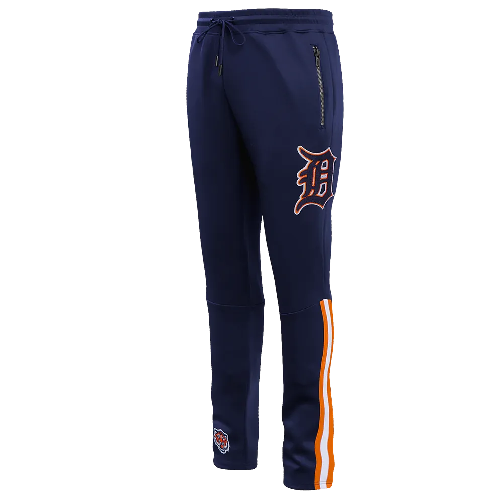 MLB DETEROIT TIGERS CLASSIC MEN'S TRACK PANT (MIDNIGHT NAVY/ORANGE)