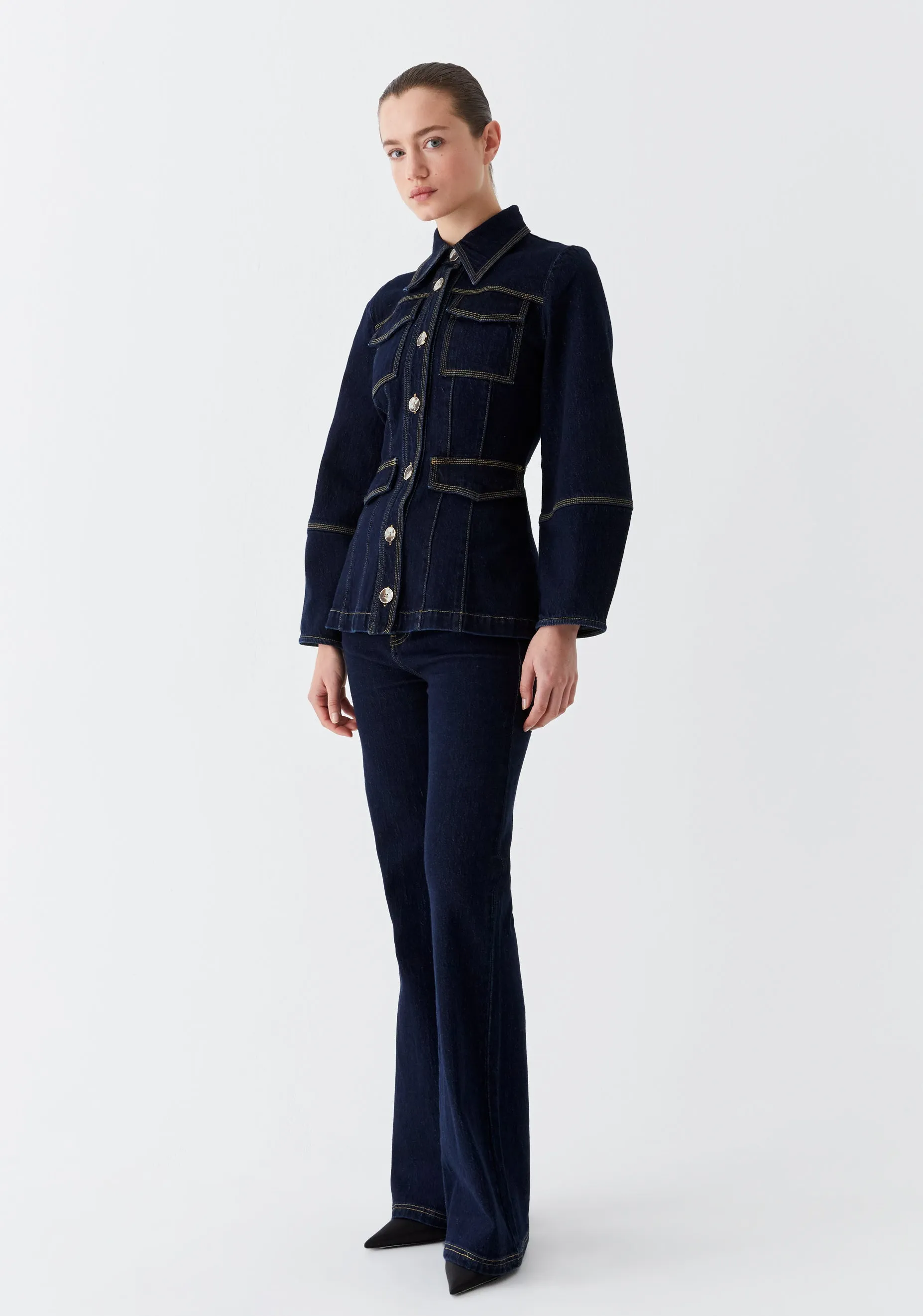 Oscar Denim Jacket_Dark Blue