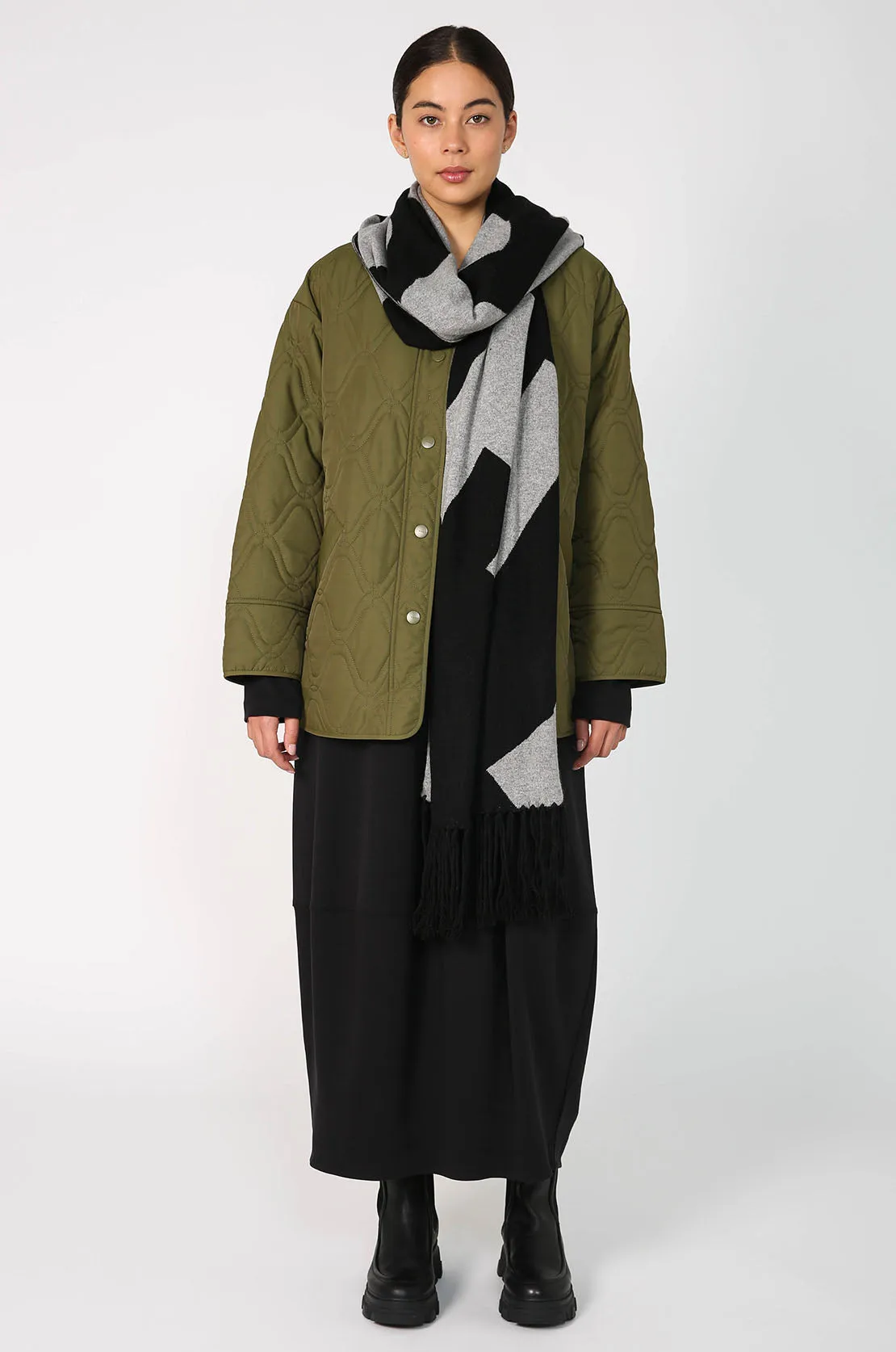 tread jacket / army green