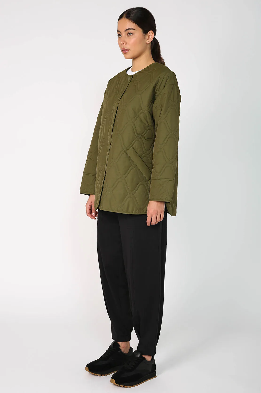tread jacket / army green